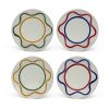 Piatti | TA DAAN Piatti da pane Wavy-Lines - Sottobicchieri Mix - Set da 4