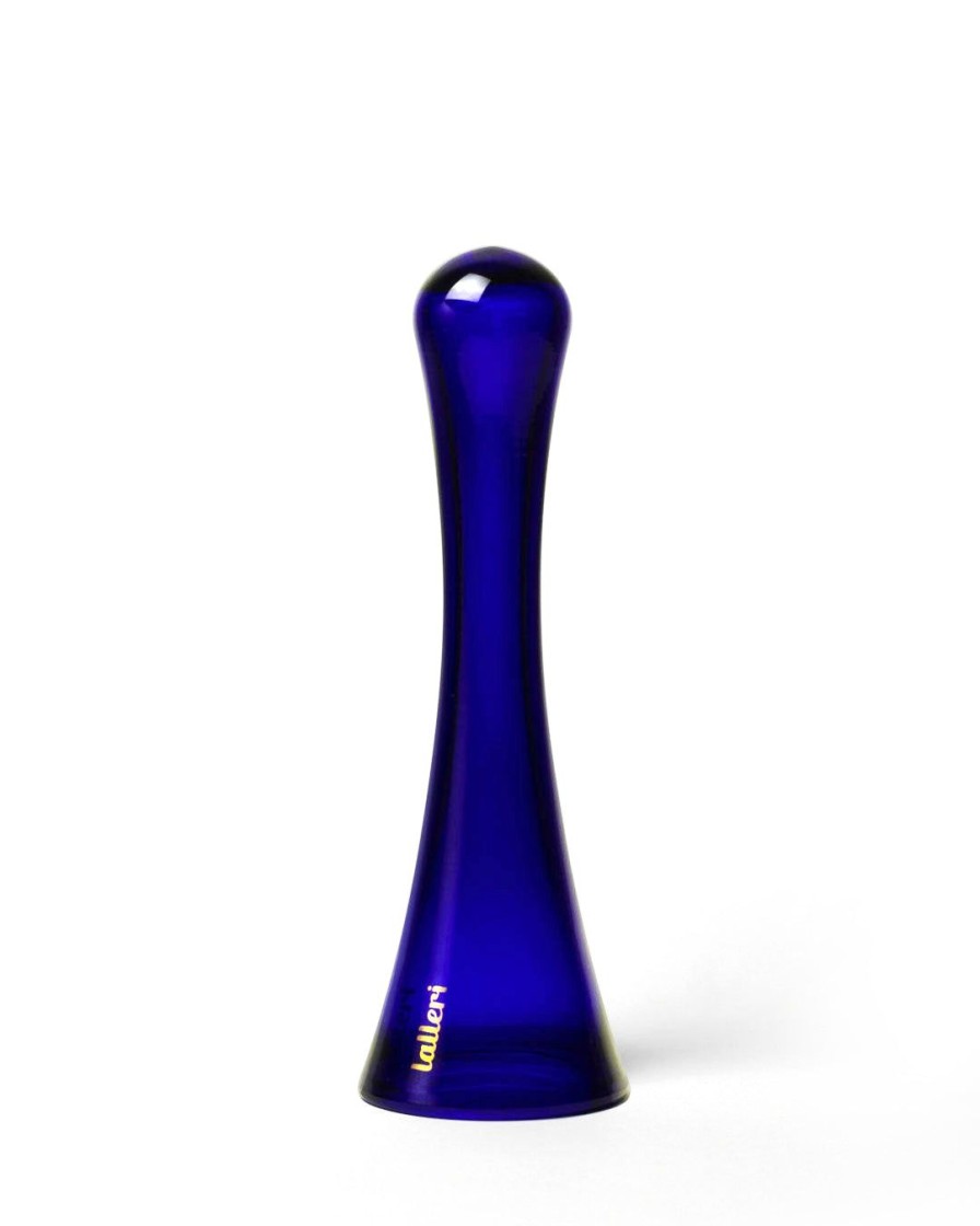 Automedicazione | TA DAAN Ole Blue - Sex toy in vetro e base in ottone