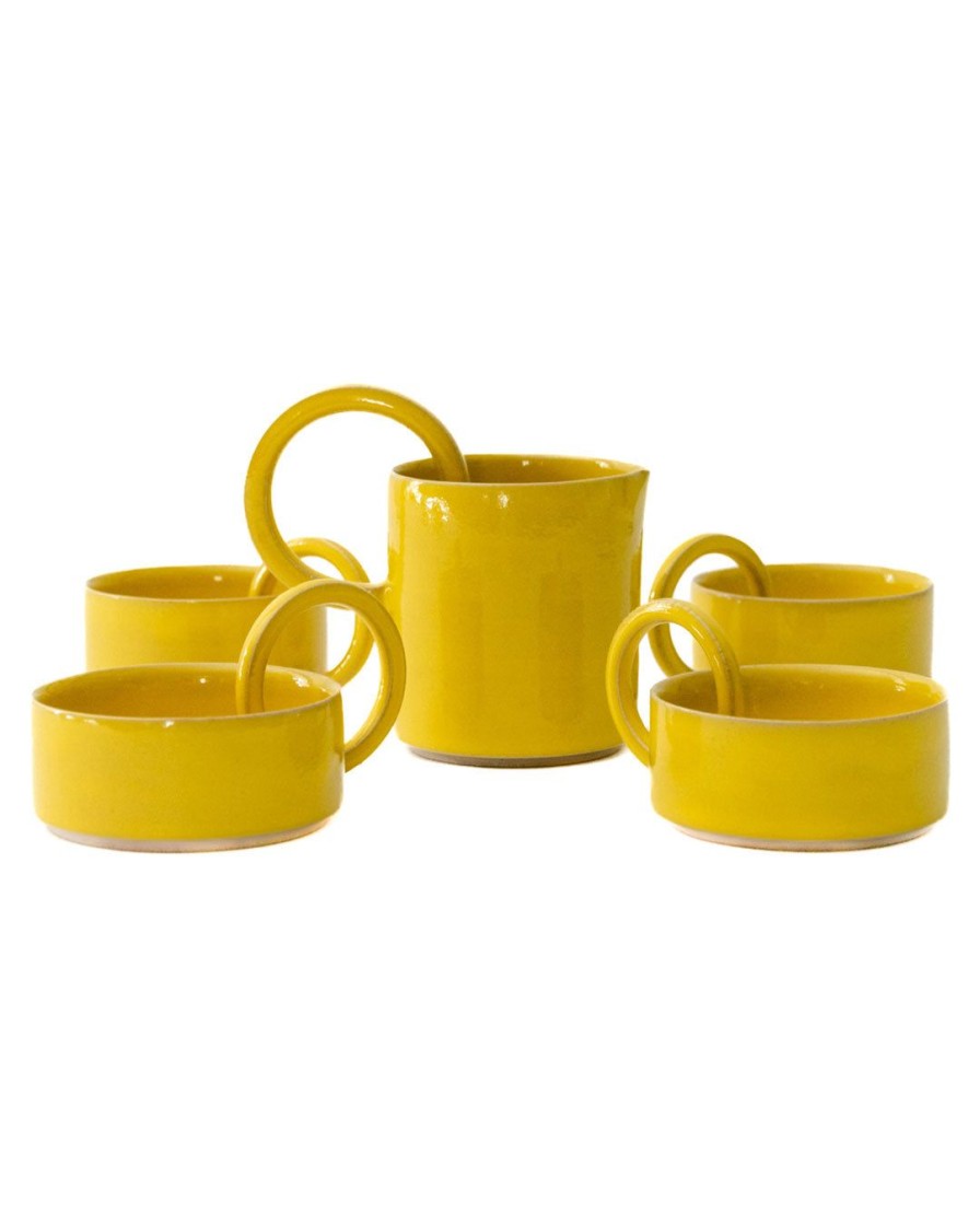 Set da caffè e tè | TA DAAN Tazza da caffè Ro e lattiera Ro - Set da 4