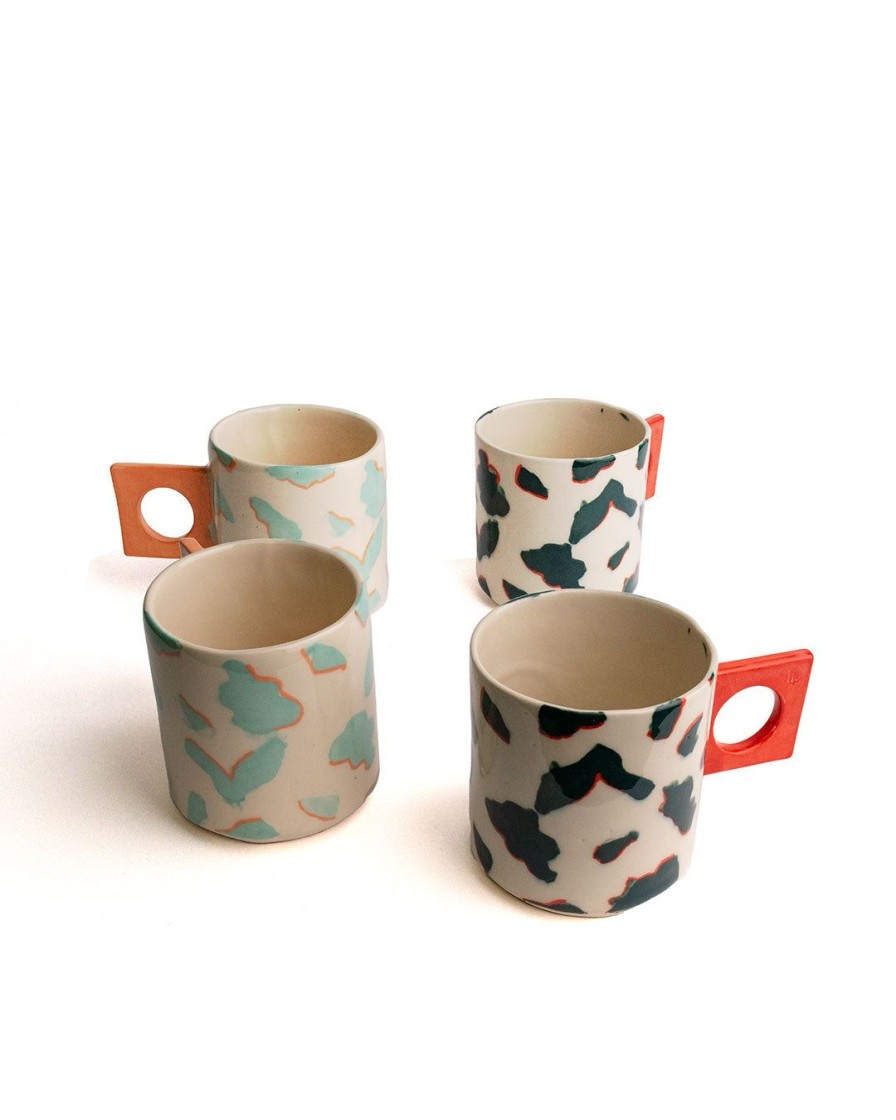 Set da caffè e tè | TA DAAN Mix Di Tazze Con Stampa Animalier - Set Da 4 (-22%)