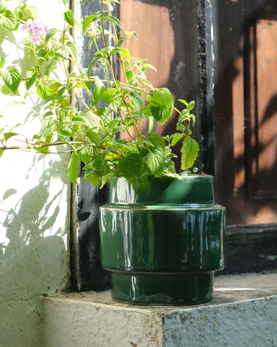 Vasi per piante | TA DAAN Vaso in terracotta smaltata Boia - Verde